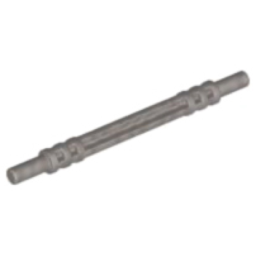 Деталь LEGO 32580 Hose, Soft Axle 7L - Flat Silver