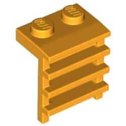 Ladder 1 1/2 x 2 x 2 - Bright Light Orange