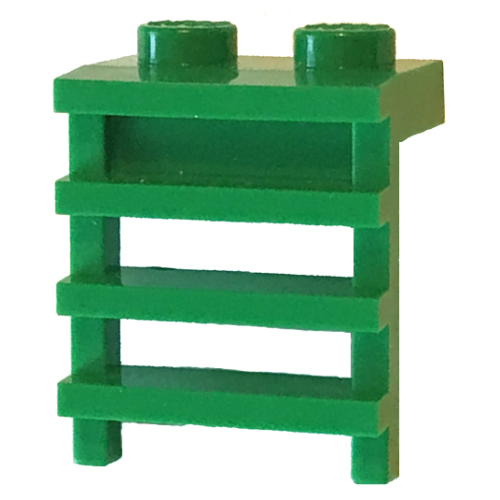 Деталь LEGO 4175 Ladder 1 1/2 x 2 x 2 - Green