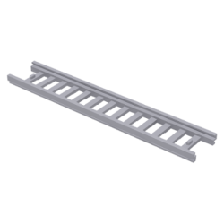 Ladder 14 x 2 1/2 with 13 Rungs - Light Bluish Gray Ladder 14 x 2 1/2 with 13 Rungs - Light Bluish Gray