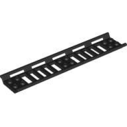Ladder 16 x 2.5 with Studs - Black Ladder 16 x 2.5 with Studs - Black