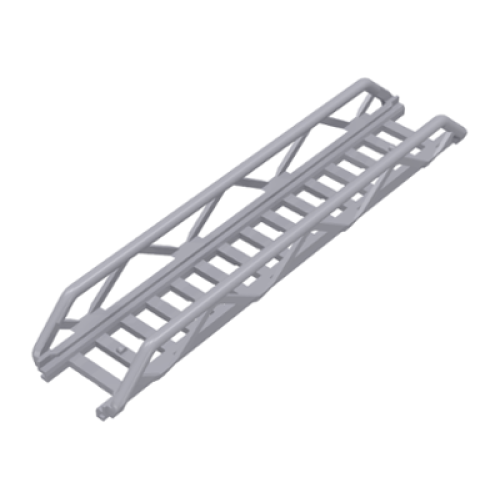 Деталь LEGO 11299 Ladder 16 x 3.5 with Side Supports - Light Bluish Gray