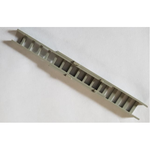 Деталь LEGO bb0018c01 Ladder 9.6cm (collapsed) 2-Piece (bb0018a / bb0018b) - Light Gray