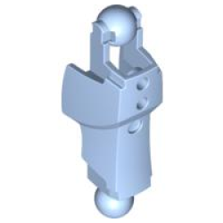 Large Figure Arm / Leg Section with 2 Ball Joint (Ben 10) - Bright Light Blue Large Figure Arm / Leg Section with 2 Ball Joint (Ben 10) - Bright Light Blue