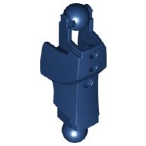 Деталь LEGO 87840 Large Figure Arm / Leg Section with 2 Ball Joint (Ben 10) - Dark Blue