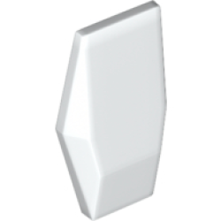 Large Figure Armor Plate Small - White Large Figure Armor Plate Small - White