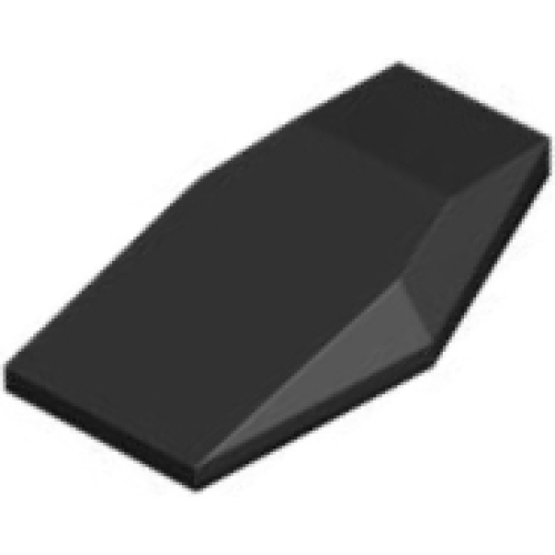 Деталь LEGO 28220 Large Figure Armor Plate Small - Black