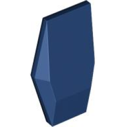 Large Figure Armor Plate Small - Dark Blue Large Figure Armor Plate Small - Dark Blue