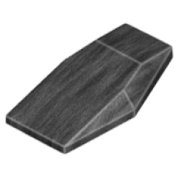 Large Figure Armor Plate Small - Pearl Dark Gray Large Figure Armor Plate Small - Pearl Dark Gray