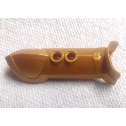 Large Figure Armor, Leg Shin Guard Type 1 - Pearl Gold Large Figure Armor, Leg Shin Guard Type 1 - Pearl Gold