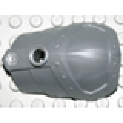 Деталь LEGO 50602 Large Figure Armor, Shoulder with Smooth Layered Plates and Pin Hole - Pearl Light Gray