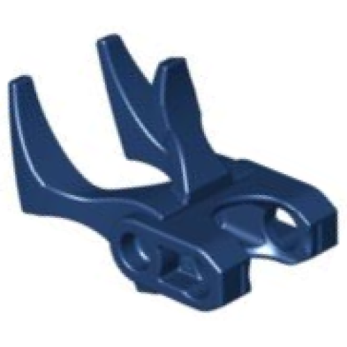 Деталь LEGO 87837 Large Figure Claw with Ball Joint Socket - Dark Blue