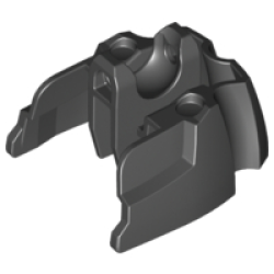 Large Figure Foot, Short with Ball Joint Socket - Black