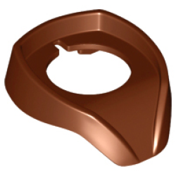 Large Figure Neck - Reddish Brown