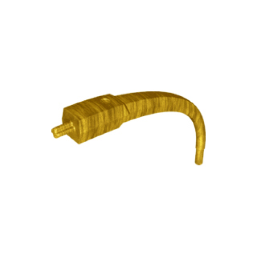 Деталь LEGO 87846 Large Figure Tail - Pearl Gold