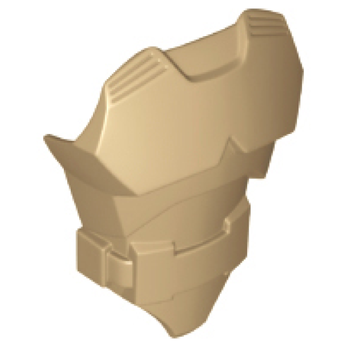Деталь LEGO 21561 Large Figure Torso - Dark Tan