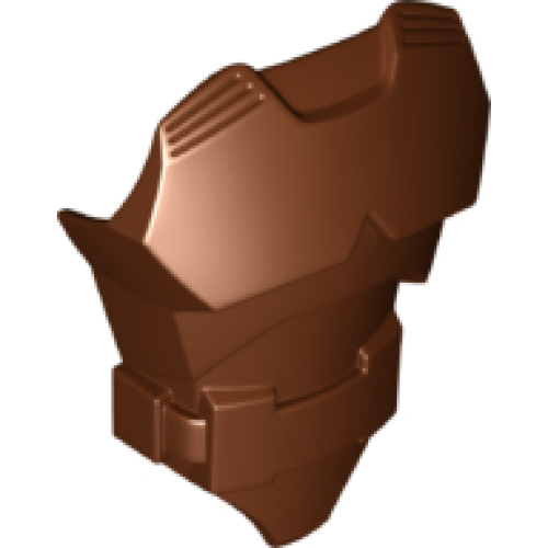 Деталь LEGO 21561 Large Figure Torso - Reddish Brown