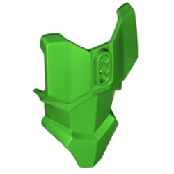 Large Figure Torso Armor with 2 Chest Holes - Bright Green