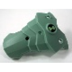 Large Figure Torso Cover with Ben 10 Omnitrix Pattern - Sand Green
