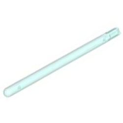 Large Figure Weapon Lightsaber Blade 10L with Axle - Trans-Light Blue