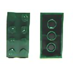 Magnet Brick 2 x 4 - Dark Green