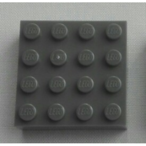 Деталь LEGO 388c01 Magnet Brick, Modified 4 x 4 Sealed Base - Dark Bluish Gray