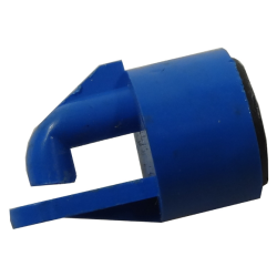 Magnet Coupling, Train - Long Cylinder (8 mm) for Train, Base 6 x 22 - Blue