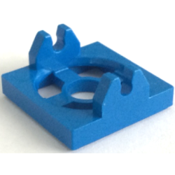 Magnet Holder Tile 2 x 2 - Short Arms - Blue