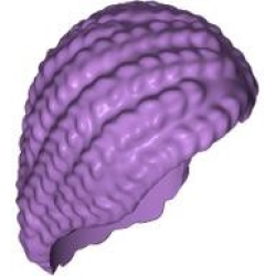 Mini Doll, Hair Female Long Braided - Medium Lavender