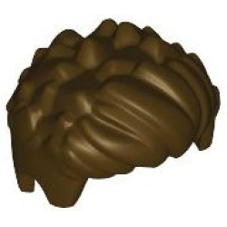 Mini Doll, Hair Short Spiked, Swept Up in Front - Dark Brown