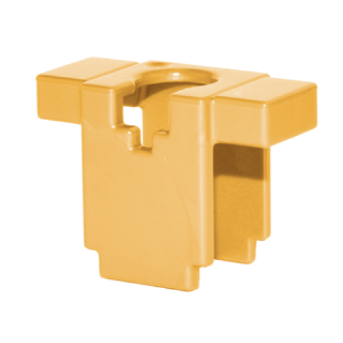 Деталь LEGO 19723 Minifigure Armor Breastplate Rectangular (Minecraft) - Pearl Gold