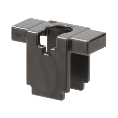 Деталь LEGO 19723 Minifigure Armor Breastplate Rectangular (Minecraft) - Pearl Dark Gray