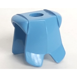 Minifigure Armor Breastplate with Leg Protection - Medium Blue