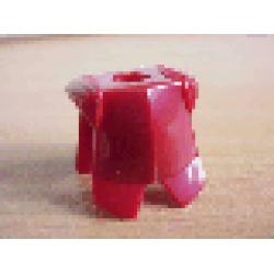 Minifigure Armor Breastplate with Leg Protection - Dark Red