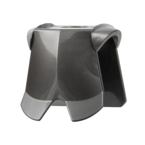 Деталь LEGO 2587 Minifigure Armor Breastplate with Leg Protection - Pearl Dark Gray