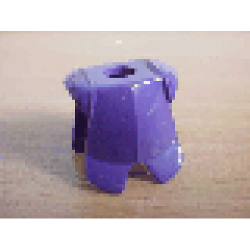Деталь LEGO 2587 Minifigure Armor Breastplate with Leg Protection - Dark Purple