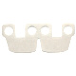 Minifigure Armor Kama Cloth - White