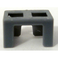 Minifigure Armor Leg Anti-Blast Kama - Dark Bluish Gray