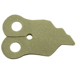 Minifigure Armor Pauldron Cloth, Tattered - Olive Green
