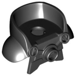 Minifigure Armor Space with Shoulder Protection - Black