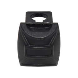 Minifigure Backpack Thin, Parachute Container - Black