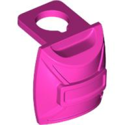 Minifigure Backpack Thin, Parachute Container - Dark Pink