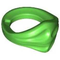 Minifigure Bandana Ninja - Bright Green