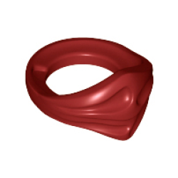 Minifigure Bandana Ninja - Dark Red