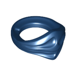Minifigure Bandana Ninja - Dark Blue
