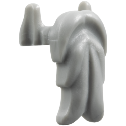 Minifigure Beard - Light Gray