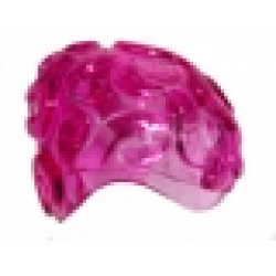 Minifigure, Headgear Brain, Alien - Trans-Dark Pink Minifigure, Headgear Brain, Alien - Trans-Dark Pink