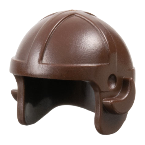 Деталь LEGO 30171 Minifigure, Headgear Cap, Aviator - Dark Brown
