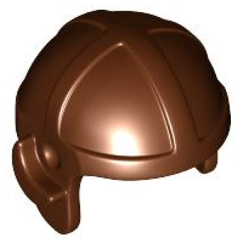 Деталь LEGO 30171 Minifigure, Headgear Cap, Aviator - Reddish Brown
