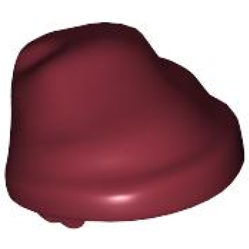 Деталь LEGO x70 Minifigure, Headgear Hat, Cloth Wrap / Bandana with Single Tail in Back - Dark Red